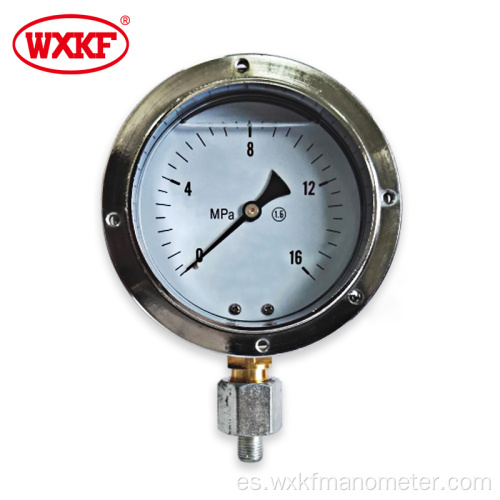 Medidor de calibre de perforación de 100 mm medidor de presión hidráulico